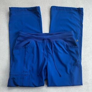Cherokee Infinity Women’s Straight Leg Scrub Pants. Large. Galaxy Blue.